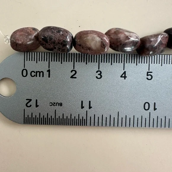 Natural Jasper & Stone Bead Strand Lot – 6 Strands – 15” Each - Picture 3 of 9